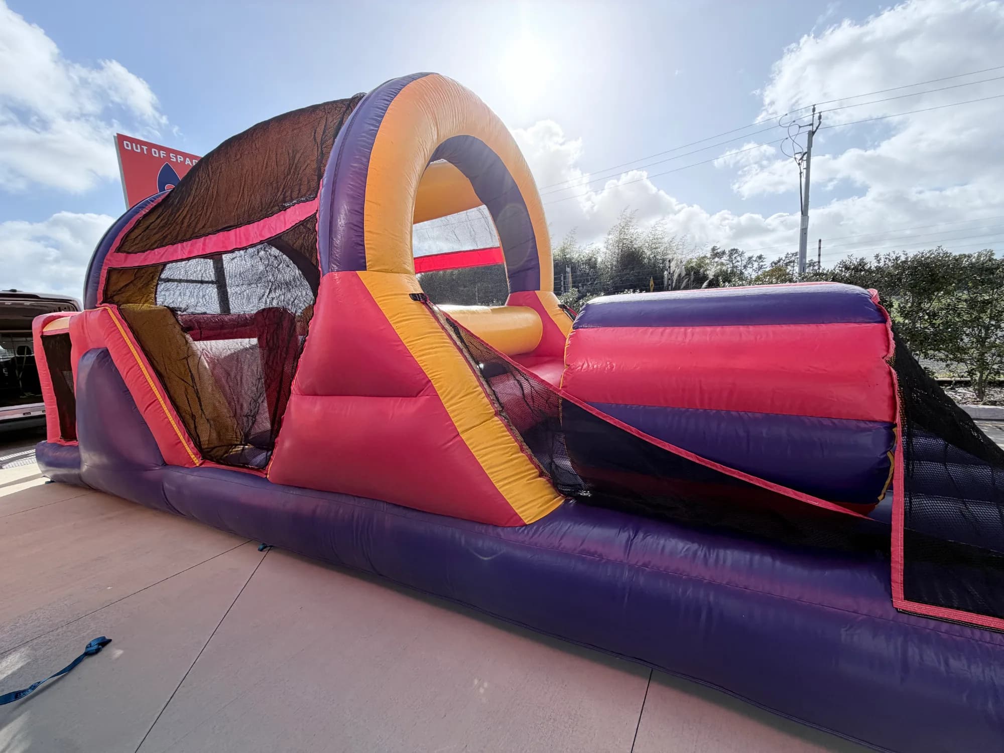 Obstacle Course bouncy castle hire